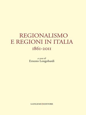 cover image of Regionalismo e regioni in Italia